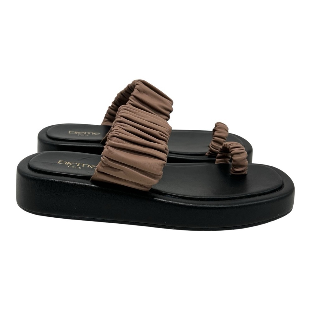 Elleme Paris Amor Dune Platform Leather Minimalist Sandals Women’s 40 - Picture 2 of 14